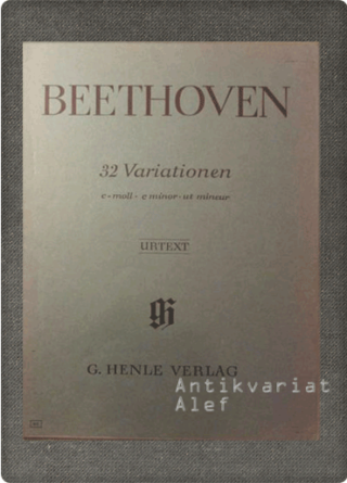 Ludwig van Beethoven <br><strong>32 variationen: c-moll</strong>