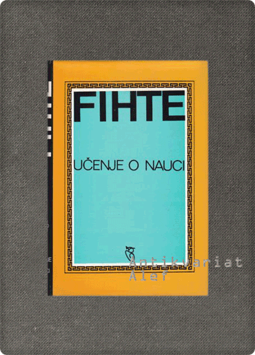 Fichte, Učenje o nauci