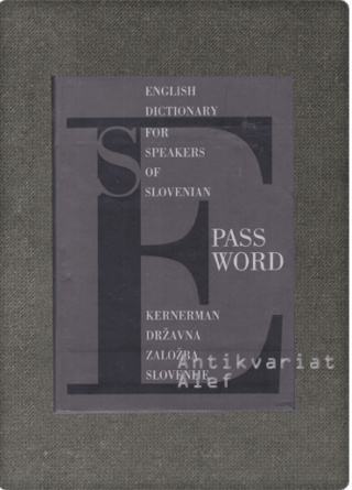 <br><strong>Password: English Dictionary for Speakers of Slovenian</strong>
