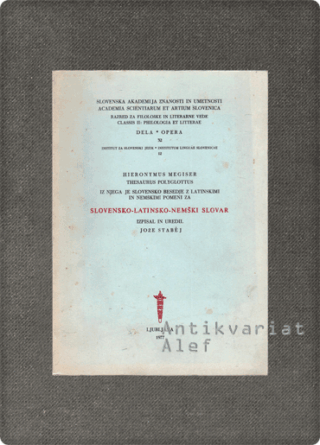 Hieronymus Megiser <br><strong>Thesaurus polyglottus</strong>