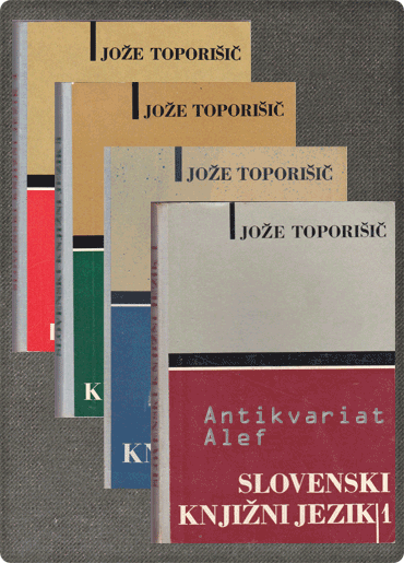 Slovenski knjižni jezik 1-4