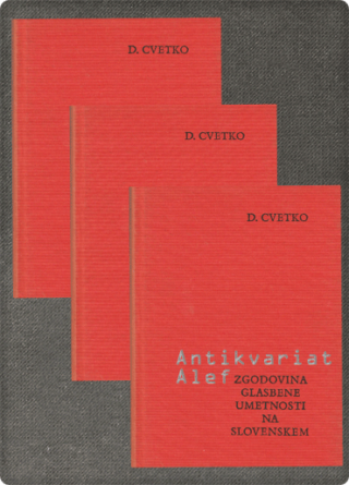 Cvetko, Zgodovina glasbene umetnosti na Slovenskem