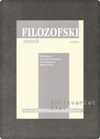 <br><strong>Filozofski vestnik; št. 2, letnik XXV</strong>
