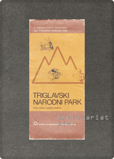 <br><strong>Triglavski narodni park: karta parka z opisom ureditve</strong>