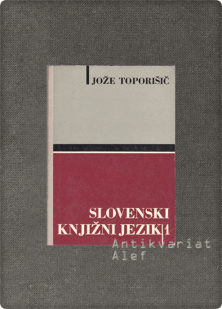 Jože Toporišič <br><strong>Slovenski knjižni jezik 1</strong>
