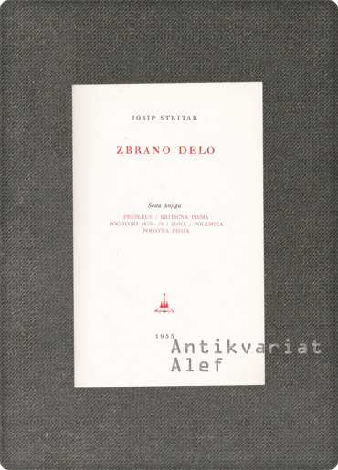 Josip Stritar <br><strong>Zbrano delo 6</strong> - slika 2