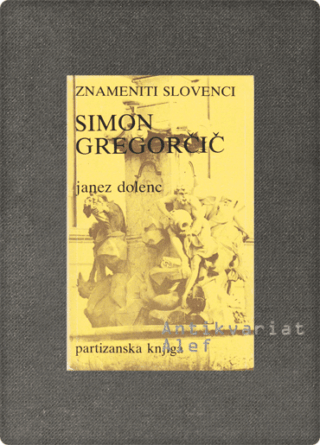 Dolenc, Janez <br><strong>Simon Gregorčič</strong>