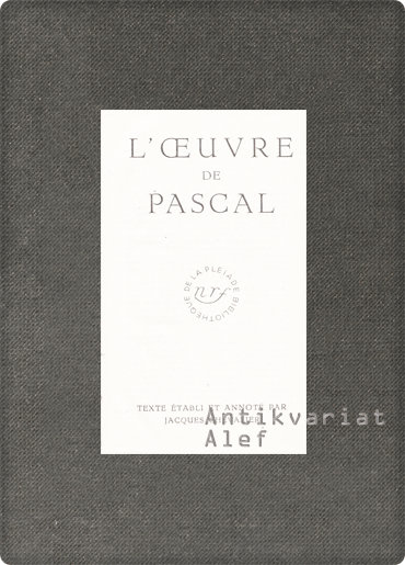 Blaise Pascal <br><strong>L'oeuvre de Pascal</strong> - slika 2