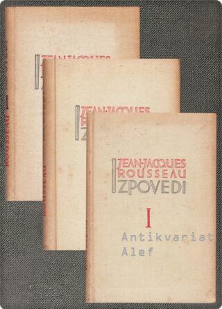 Jean-Jacques Rousseau <strong>Izpovedi 1-3</strong>