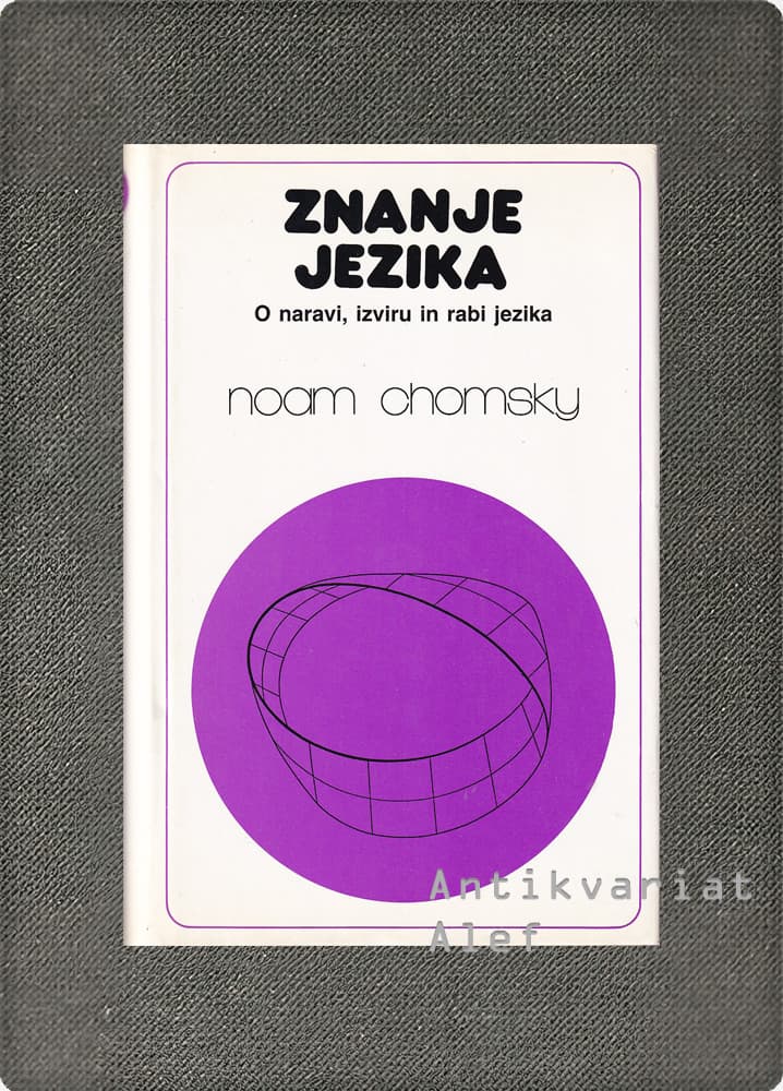 Chomsky, Znanje jezika