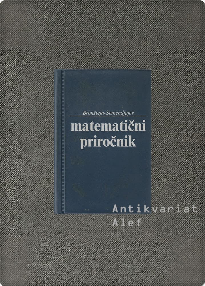 Bronštejn, Matematični priročnik