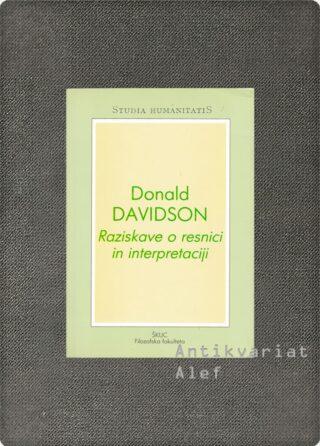 Donald Davidson <strong>Raziskave o resnici in interpretaciji</strong>