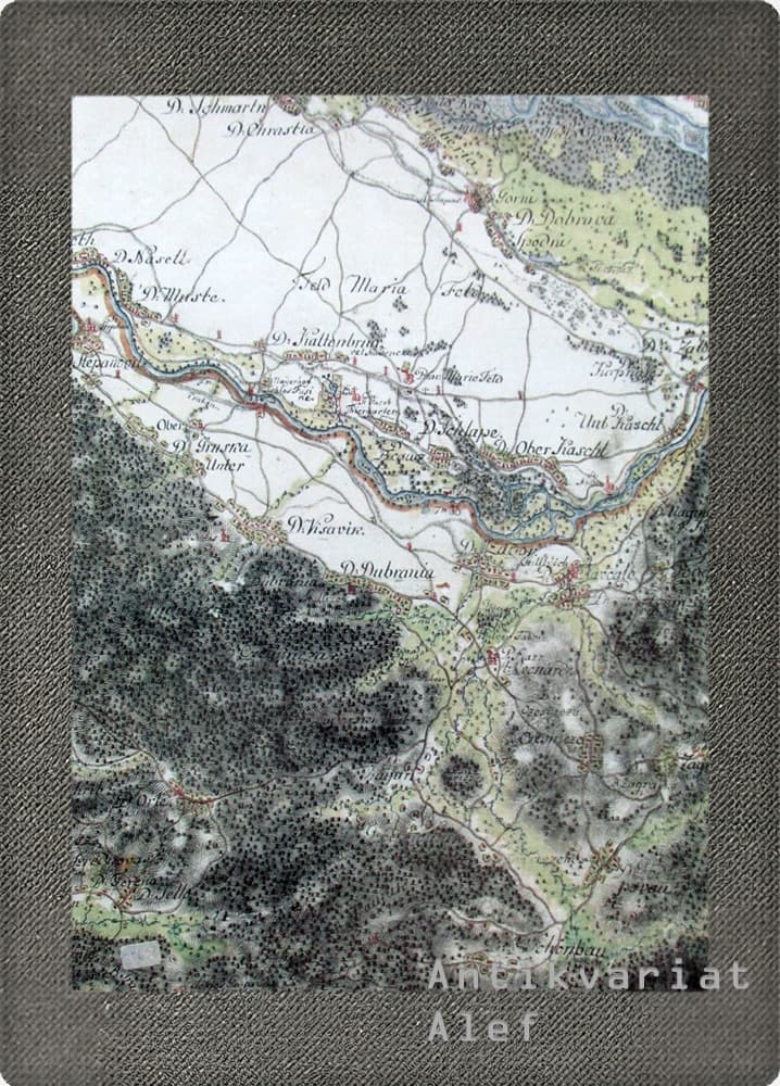 Slovenija na vojaškem zemljevidu 1763-1787, zv. 2