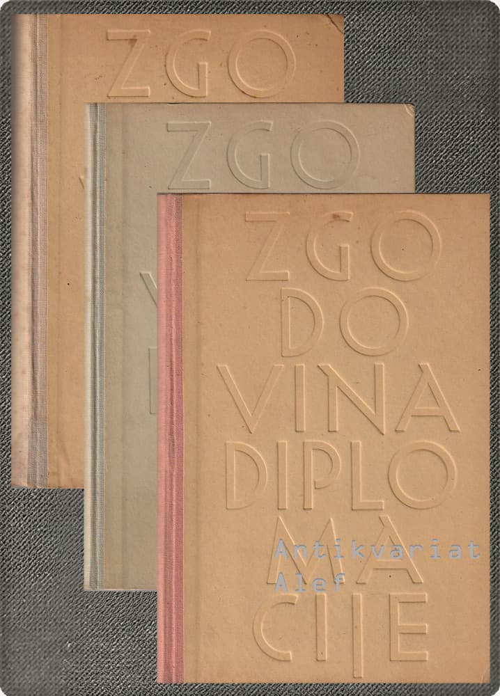 Zgodovina diplomacije 1-3
