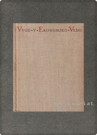 Aleksander Bilimovič <br><strong>Uvod v ekonomsko vedo</strong>