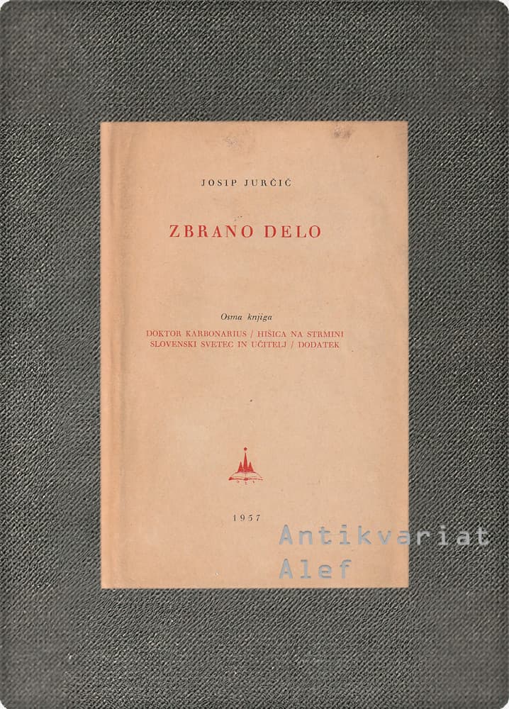 Zbrano delo 8, Jurčič