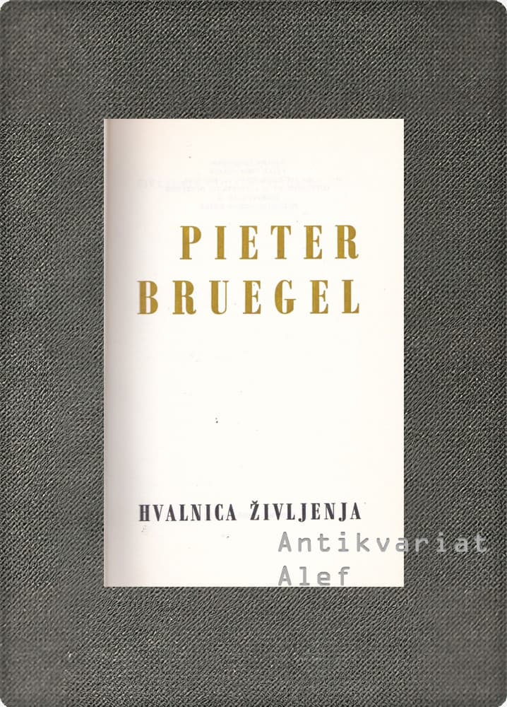 Felix Timmermans <br><strong>Pieter Bruegel</strong> - slika 2