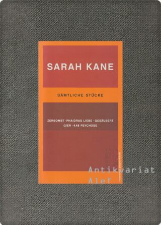 Sarah Kane <br><strong>Sämtliche Stücke</strong>