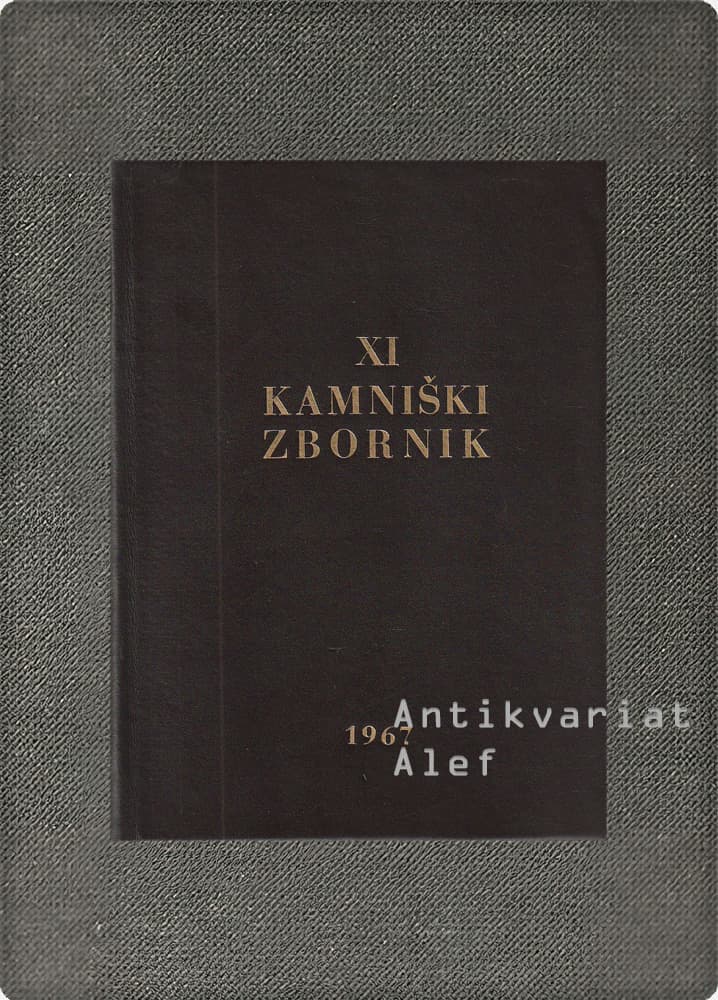<br><strong>XI. Kamniški zbornik</strong>