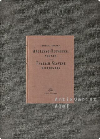 Ružena Škerlj <br><strong>Angleško-slovenski slovar</strong>