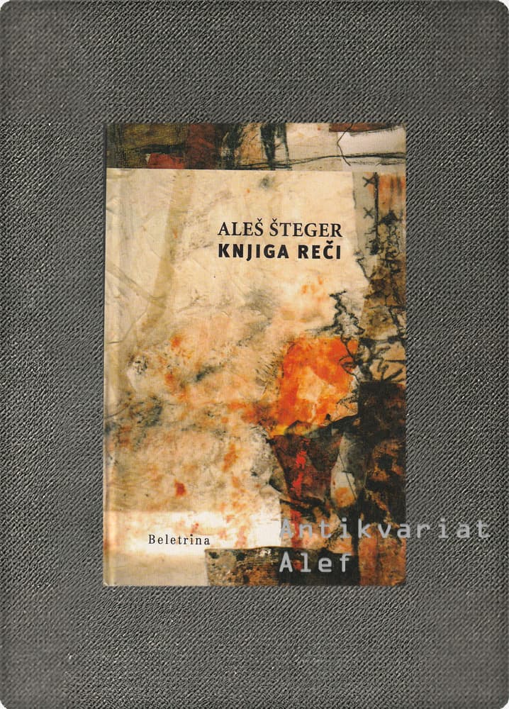 Aleš Šteger <br><strong>Knjiga reči</strong>